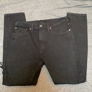 Levi's Men's Straight Jeans - Deep Black